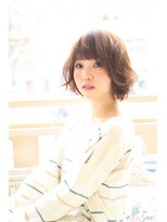 リーフ 御門台店(LeaF)&nbsp;くせ毛風ふんわりボブ☆