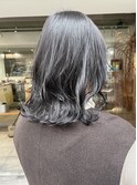 ブルーブラック×ミディアムレイヤー