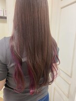 クロップ エス 湘南辻堂(crop es) 【cropes辻堂 斉藤】インナーカラーワインラベンダー