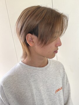 パコ(Paco) ［Stray Kids、フィリックス風］センターパートウルフ