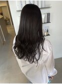 透け感グレージュ
