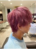 髪質ケア メンズハイライト/ミディアムマッシュ