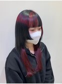 ランダムポイントカラーで個性派スタイル