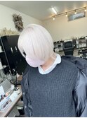 ホワイトカラー/ブロンド/髪質改善/似合わせ