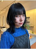 心斎橋　姫カット　ウルフカット　10代20代