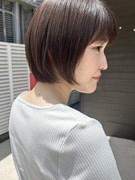 ラック 津田沼(LUCK) 前髪パーマ ぱっつん前髪 ボブパーマ