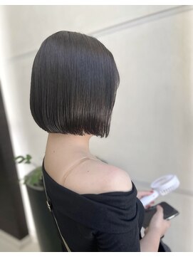 スケール(SCALE) 夏ボブ×グレージュ