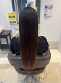 30代40代大人可愛い髪質改善カラーラベンダーグレージュ透明感