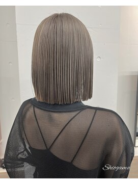 ユノ(juno) ハイトーンボブ