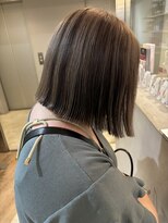 ジエクト ヴィシア(The Ect VIXIA) 切りっぱなし アンブレカラー 外ハネボブ ダブルカラー