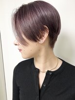 モリオフロムロンドン 原宿本店(morio from London) 【morio原宿】ピンクパープルショートボブ