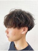 シャドウパーマ/メンズカット/ツイストスパイラルパーマ
