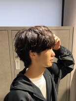 テクト バイアッシュ 吉祥寺店(Tect by Ash)&nbsp;緩めシャドウパーマ無造作メンズマッシュ