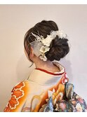 成人式ヘアセット