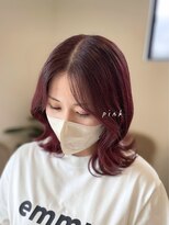 ヘアサロン エスプリ(hair salon esprit)&nbsp;ピンクカラー／ブリーチ