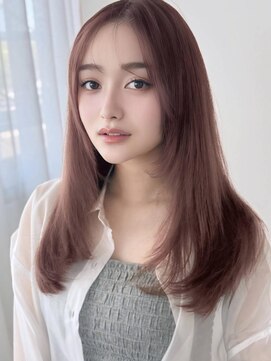 アグ ヘアー フォンテ 大泉学園店(Agu hair fonte) 《Agu hair》韓国レイヤーキャメルブラウン×numberA.ヘアバター