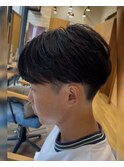フェザーショートパーマ爽やか夏スタイル簡単スタイリング美容室