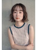 ボブパーマ似合わせ顔周りカット顔まわりレイヤーカット