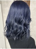 アプリコットオレンジくびれヘアハイライトカラー熊本