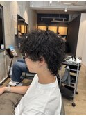サーフカール/スパイキーショート/ブルーブラック/船橋