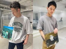1975の雰囲気（レコードの音色が漂う_大人のためのメンズヘアサロン）
