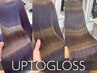 カット + 巻ける縮毛矯正 + 【高濃度水素トリートメント】UPTOGLOSS