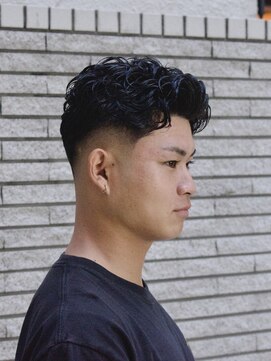 ザバーバー 渋谷(THE BARBER) Middle Skin Fade×Perm