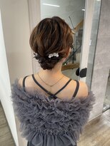 ハイル(KHAIR)&nbsp;結婚式アレンジ♪/梅田美容室/金城二千夏