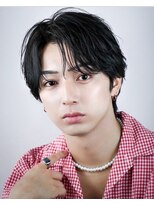 オーシャントーキョー 大阪(OCEAN TOKYO)&nbsp;シャドウパーマ波巻きパーマツーブロックマッシュショート