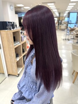 ピンクラベンダー/ピンクカラー/暖色/ブリーチ/平塚【相原美紅】