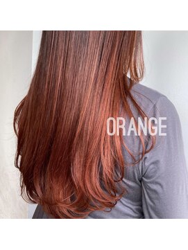 リー 神楽坂(Re-) シアーオレンジ・グラデロング