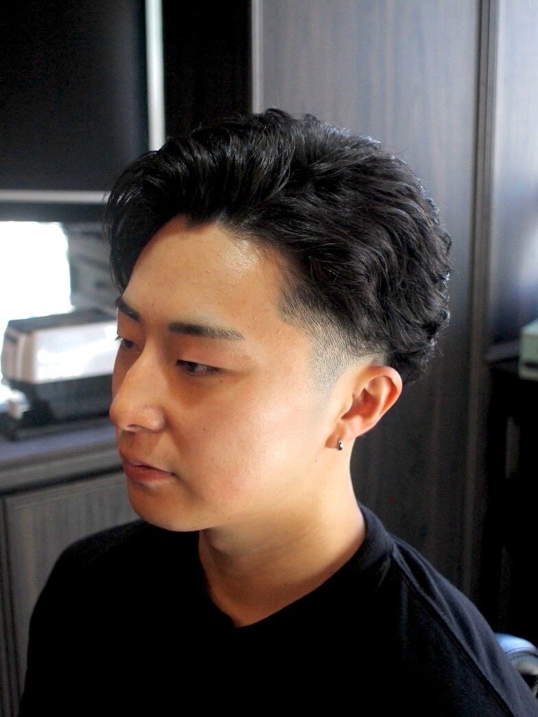 お好きなメンズパーマ＋メンズカット＋シェービング＋眉毛カット