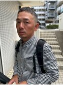 千葉駅MEN’S HAIR/サーフカール/刈り上げセンターパート