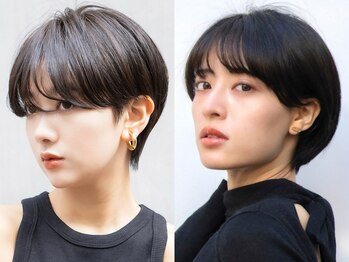 サーカス バイ ビュートリアム 青山(CIRCUS by BEAUTRIUM)の写真/【HOT PEPPER Beauty Hair Collection 2024 スタイル350選出】独自のカット技術で叶う骨格美ショート