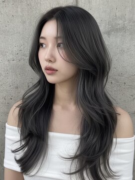 エイチ ウルフカット 大阪梅田(811) フェイスフレーミングルーツカラー天使の羽バングネオウルフボブ