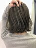 【ハイライト】カット+ハイライトカラー ¥12800