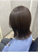 チョコレートブラウン×ワンカール外ハネボブ