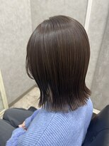 オールウェイズ(Always)&nbsp;チョコレートブラウン×ワンカール外ハネボブ