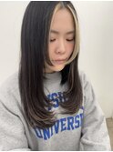 セミロングレイヤーカット＊