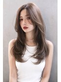 【LOE】レイヤーカット・透明感カラー・ミルクティーベージュ