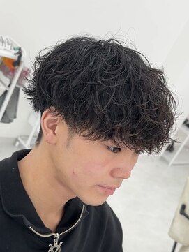 アビー ランシェル(ABEY LENCIEL) シャドウパーマ/長岡メンズパーマ/長岡メンズパーマ