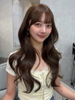 リュネル(Lunel) マロンベージュ×顔周りカット