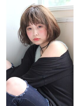 アンアミ オモテサンドウ(Un ami omotesando) 【Ｕｎａｍｉ】ノームコア、うぶバングボブ☆島田梨沙