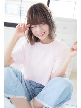 アンジュ ヘアー(Ange hair) アンジュヘアー　無造作カールのハニーヘア！