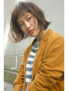 トッカ ヘアアンドトリートメント 難波店 ラフ感◆ルーズボブ