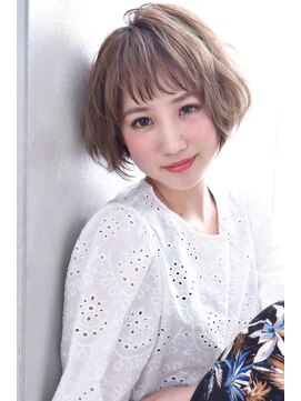 オウル(Owll) オン眉ラフショートイルミナカラーヴェールウェーブ