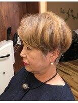ピッカヘアーデザイン(PICKA hair-design) シルバー世代のお洒落ショート☆