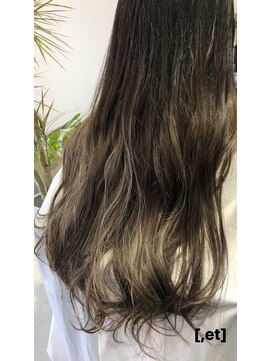 エト([,et]) ＃グレー＃スモーキー外国人風カラー