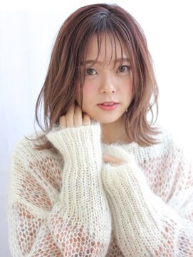 ヘアリゾート ラグーン(hair+resort lagoon) [lagoon長浜里香]*外ハネ*大人っぽかわいいミディ