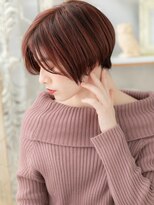 モッズヘア 越谷(mod's hair)&nbsp;個性的外国人風カラー…小顔前下がりボブa越谷20代30代40代